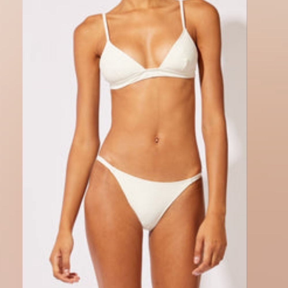 Cream Bikini Set